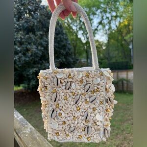 Viral Shell Beaded Purse